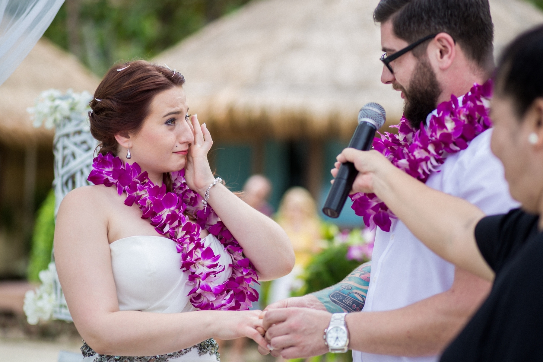 Resort wedding on the beach, Mayalay beach resort, Thailand