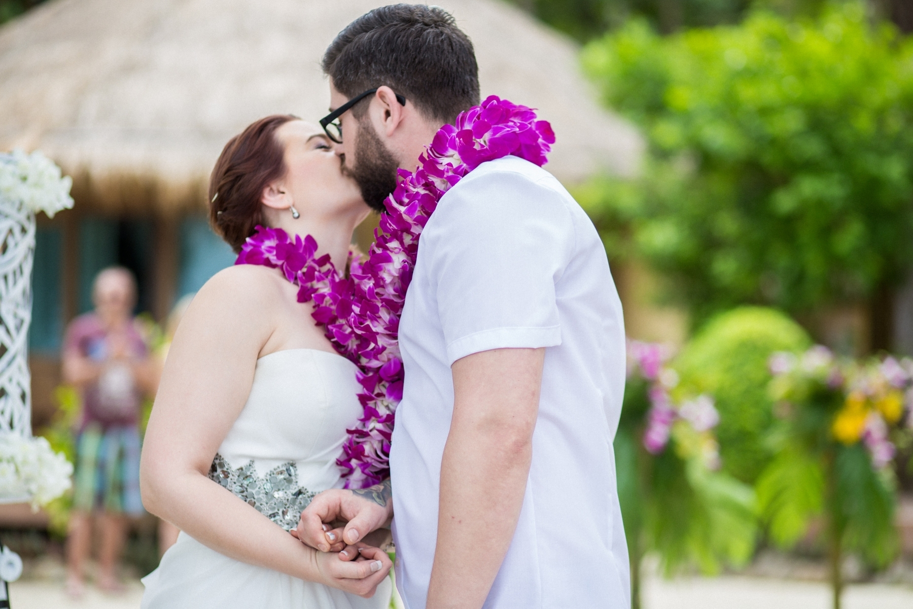 Resort wedding on the beach, Mayalay beach resort, Thailand